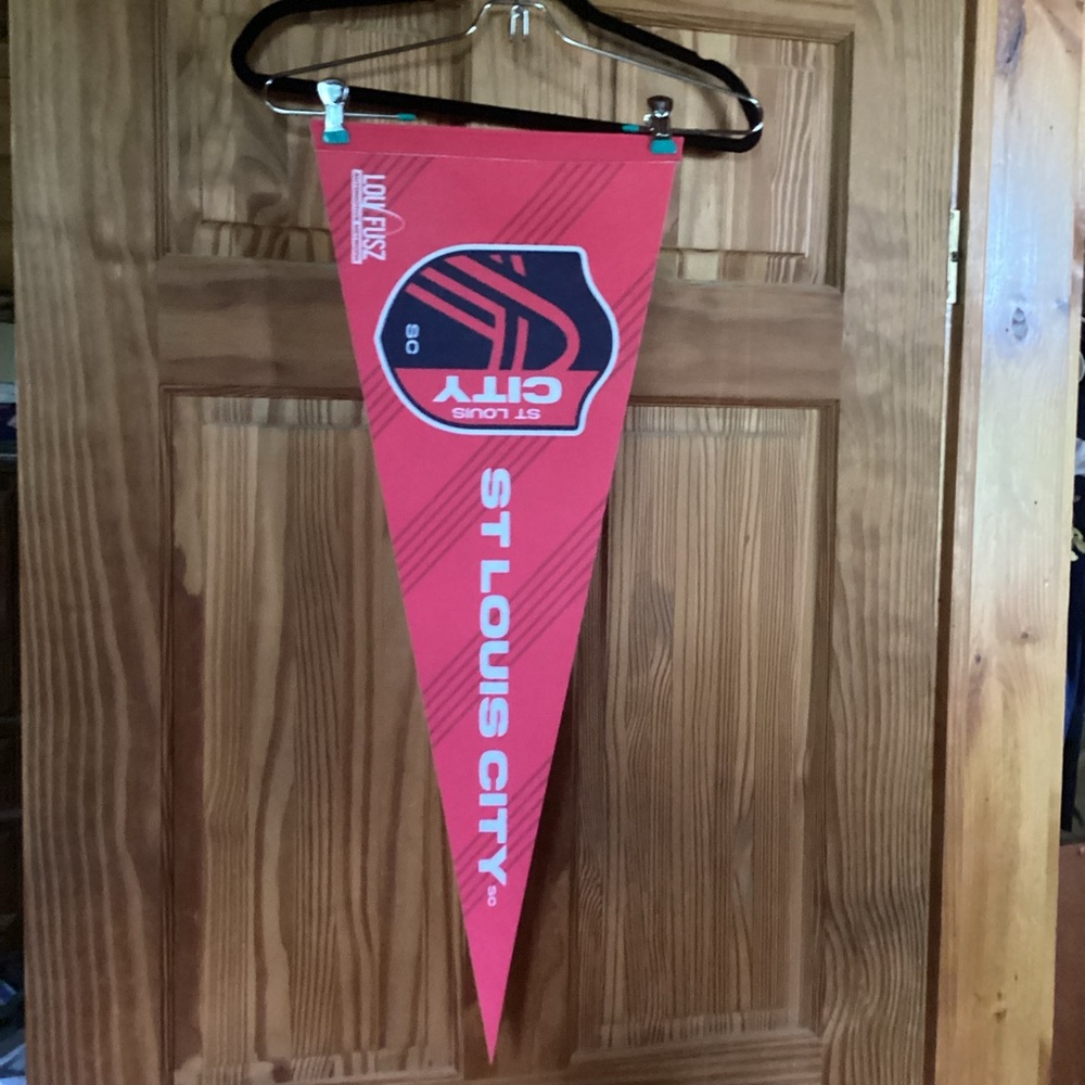 St Louis City SC Red Wall Pennant